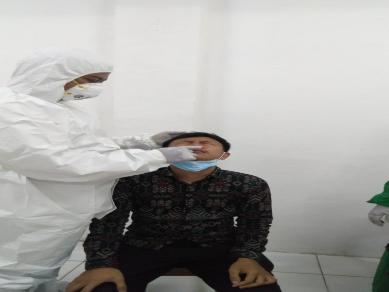 Foto Swab Antigen SMK Muhammadiyah 3 Tangerang Selatan