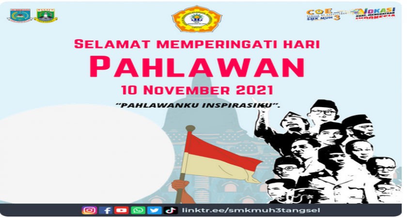 Twibbon Hari Pahlawan 10 November