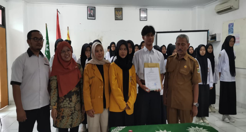 Pergantian Pengurus IPM Periode 2025/2026 Menjadi Tonggak Awal Kepemimpinan Baru di SMK Muhammadiyah 3 Tangsel